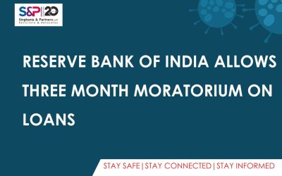 Reserve Bank of India allows Three Month Moratorium on Loans
