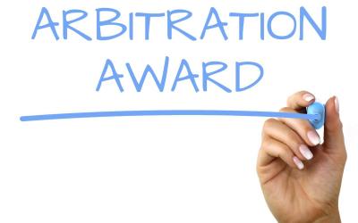Interim Award on Admitted Liability in Arbitration Proceedings