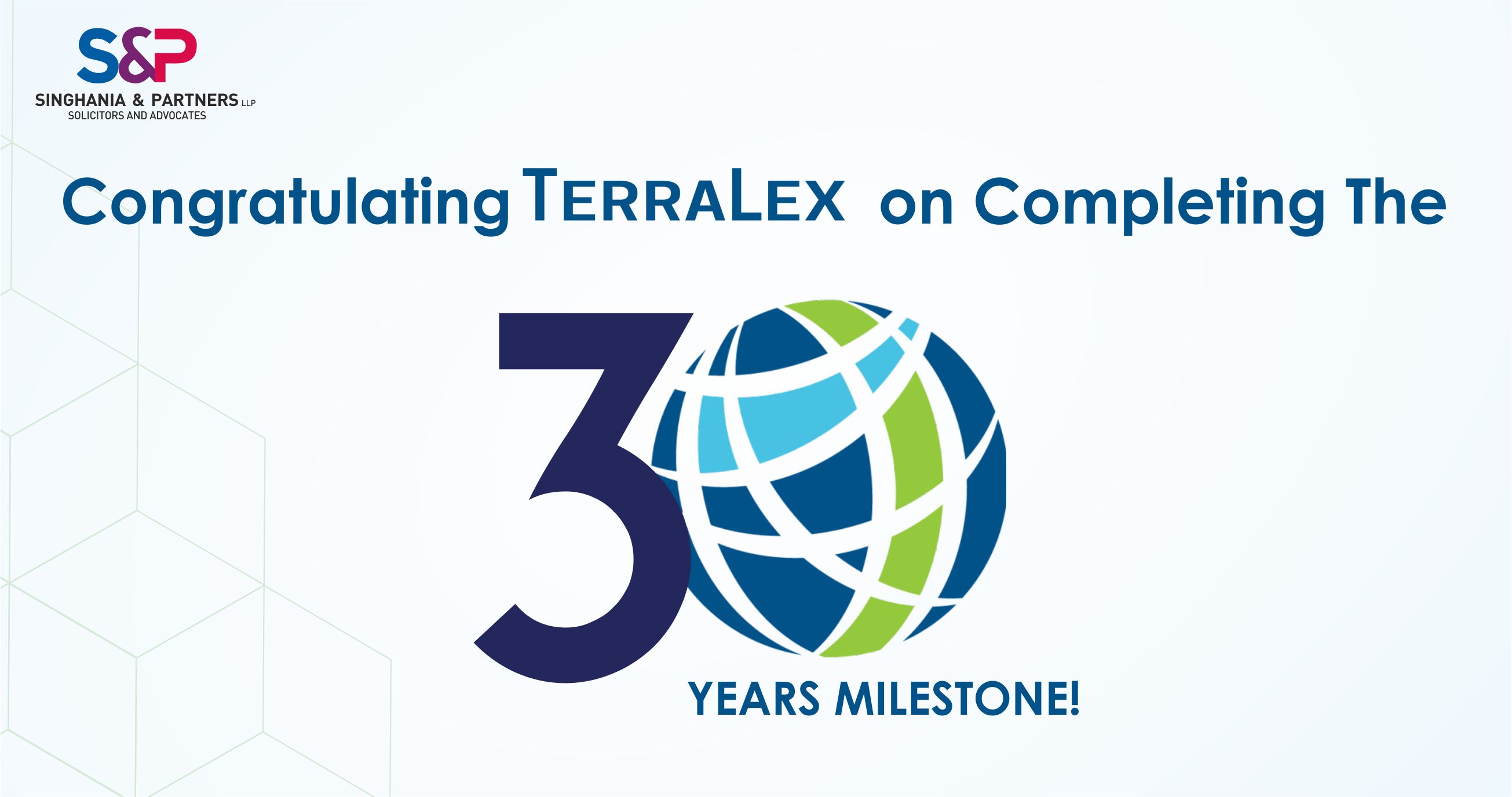 Celebrating 30 years of Terralex
