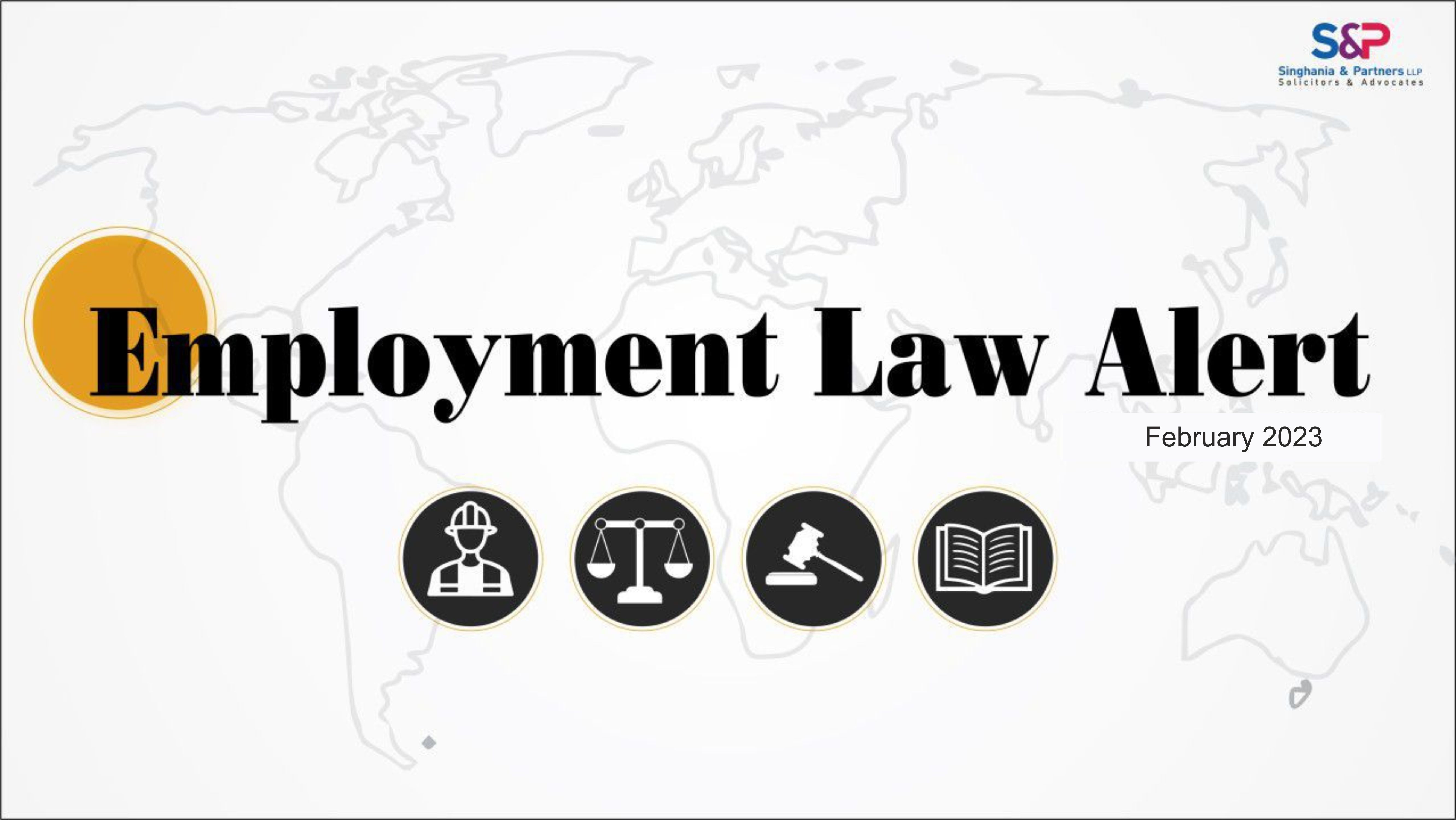 Employment Law Alert- February 2023